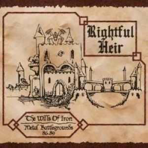 Rightful Heir - Wills Of Iron The - Metal Battlegro i gruppen CD / Hårdrock hos Bengans Skivbutik AB (3597415)