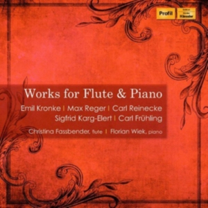 Various - Works For Flute And Piano i gruppen Externt_Lager / Naxoslager hos Bengans Skivbutik AB (3597476)