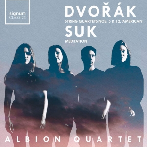 Dvorák Antonín Suk Josef - String Quartets Nos. 5 & 12 (Americ i gruppen Externt_Lager / Naxoslager hos Bengans Skivbutik AB (3597478)