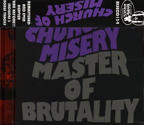 Church Of Misery - Master Of Brutality i gruppen CD / Hårdrock/ Heavy metal hos Bengans Skivbutik AB (3599203)