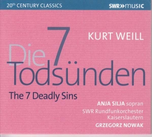 Weill Kurt - The 7 Deadly Sins i gruppen Externt_Lager / Naxoslager hos Bengans Skivbutik AB (3599207)