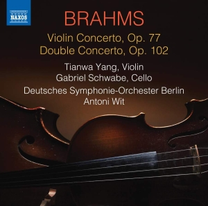 Brahms Johannes - Violin Concerto Double Concerto i gruppen Externt_Lager / Naxoslager hos Bengans Skivbutik AB (3599213)