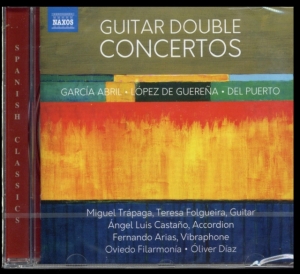Abril Antón García Guereña Javie - Guitar Double Concertos i gruppen Externt_Lager / Naxoslager hos Bengans Skivbutik AB (3599214)