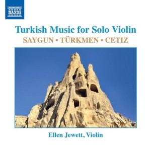 Cetiz Mahir Ahmet Saygun Adnan - Turkish Music For Solo Violin i gruppen Externt_Lager / Naxoslager hos Bengans Skivbutik AB (3599221)