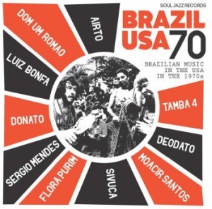 Blandade Artister - Brazil Usa '70 i gruppen CD / Nyheter / Worldmusic/ Folkmusik hos Bengans Skivbutik AB (3599546)