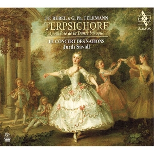 Rebel/Telemann - Terpsichore i gruppen MUSIK / SACD / Klassiskt hos Bengans Skivbutik AB (3601952)
