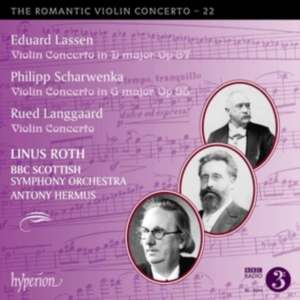 Lassen Eduard Scharwenka Philipp - Romantic Violin Concerto, Vol. 22 i gruppen Externt_Lager / Naxoslager hos Bengans Skivbutik AB (3602765)