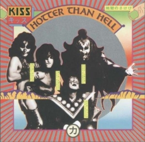 Kiss - Hotter Than Hell (Back To Black Vinyl, German Version) i gruppen VINYL / Hårdrock/ Heavy metal hos Bengans Skivbutik AB (3606158)