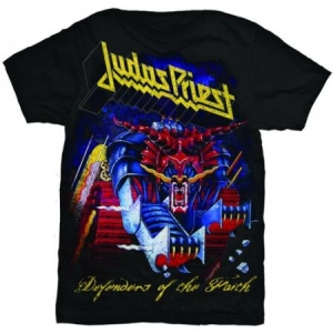 Judas priest - Judas Priest Men's Tee: Defender of the  i gruppen ÖVRIGT / BW-T-shirts hos Bengans Skivbutik AB (3619705)