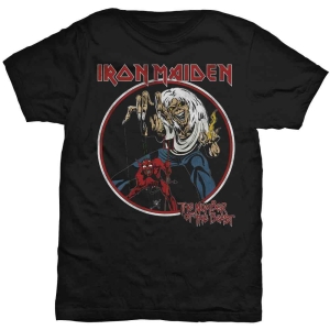 Iron Maiden - Iron Maiden Men's Tee: Number of the Beast i gruppen ÖVRIGT / MK Test 1 hos Bengans Skivbutik AB (3619718)