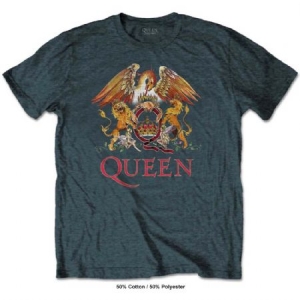 Queen - Queen Men's Tee: Classic Crest i gruppen ÖVRIGT / BW-T-shirts hos Bengans Skivbutik AB (3619722)