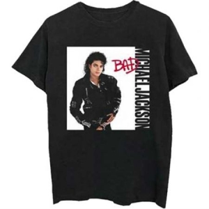 Michael Jackson - Bad Uni Bl T-Shirt i gruppen MERCHANDISE / T-shirt / Pop-Rock hos Bengans Skivbutik AB (3621844r)