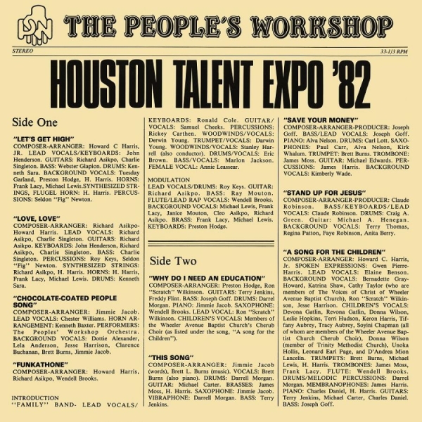 People's Workshop The - Houston Talent Expo '82 i gruppen VINYL / Toppsäljare hos Bengans Skivbutik AB (3625275)