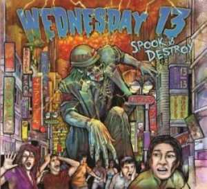 Wednesday 13 - Spook & Destroy - Digipack i gruppen CD / Rock hos Bengans Skivbutik AB (3625296)