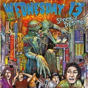 Wednesday 13 - Spook & Destroy - Digipack i gruppen CD / Pop-Rock hos Bengans Skivbutik AB (3625296)
