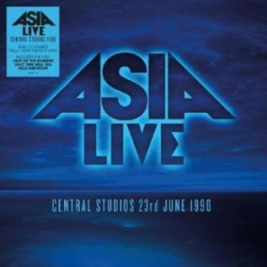 Asia - Live - Central Sudios 1990 (Blue Vi i gruppen VINYL / Pop hos Bengans Skivbutik AB (3625322)