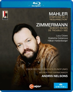 Mahler Gustav Zimmermann B A - Symphony No. 2 (Blu-Ray) i gruppen MUSIK / Musik Blu-Ray / Klassiskt hos Bengans Skivbutik AB (3633505)