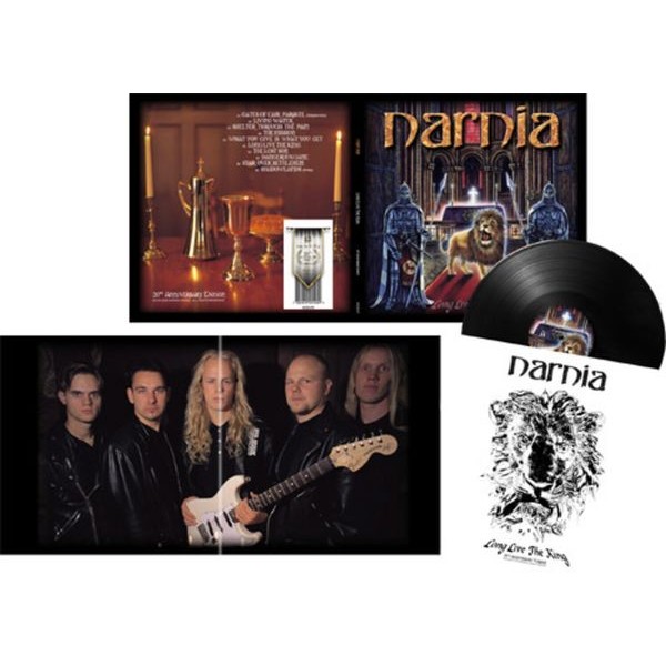 Narnia - Long Live The King (Black Vinyl) i gruppen VINYL / Hårdrock/ Heavy metal hos Bengans Skivbutik AB (3636133)