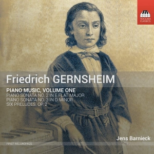 Gernsheim Friedrich - Piano Music, Vol. 1 i gruppen Externt_Lager / Naxoslager hos Bengans Skivbutik AB (3637119)