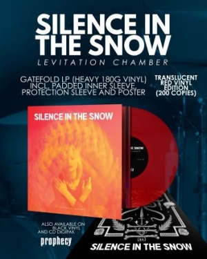 Silence In The Snow - Levitation Chamber (Röd Klar Vinyl) i gruppen VINYL / Hårdrock/ Heavy metal hos Bengans Skivbutik AB (3637350)