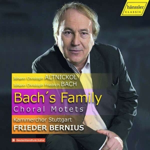 Altnickol J C Bach J C F - Bach's Family Choral Motets i gruppen CD / Nyheter / Klassiskt hos Bengans Skivbutik AB (3637442)
