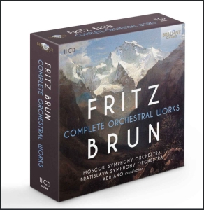 Brun Fritz - Complete Orchestral Works (11 Cd) i gruppen Externt_Lager / Naxoslager hos Bengans Skivbutik AB (3637457)