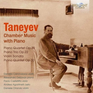 Teneyev Sergey - Chamber Music With Piano (3 Cd) i gruppen Externt_Lager / Naxoslager hos Bengans Skivbutik AB (3637465)