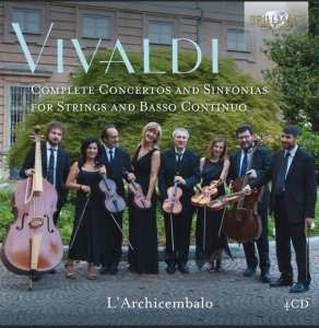 Vivaldi Antonio - Complete Concertos And Sinfonias Fo i gruppen Externt_Lager / Naxoslager hos Bengans Skivbutik AB (3637467)
