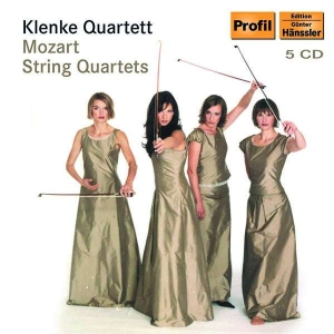 Mozart W A - String Quartets Nos. 14-23 (5 Cd) i gruppen Externt_Lager / Naxoslager hos Bengans Skivbutik AB (3637469)