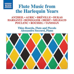 Various - Flute Music From The Harlequin Year i gruppen Externt_Lager / Naxoslager hos Bengans Skivbutik AB (3637473)