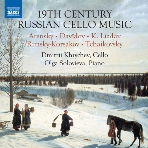 Various - 19Th Century Russian Cello Music i gruppen Externt_Lager / Naxoslager hos Bengans Skivbutik AB (3637476)