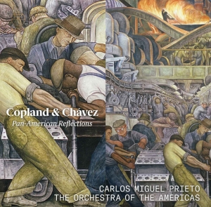 Copland Aaron Chávez Carlos - Pan-American Reflections i gruppen CD / Nyheter / Klassiskt hos Bengans Skivbutik AB (3637862)