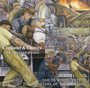 Copland Aaron Chávez Carlos - Pan-American Reflections i gruppen Externt_Lager / Naxoslager hos Bengans Skivbutik AB (3637862)