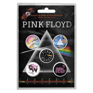 Pink Floyd - Prism Button Badge Pack i gruppen MERCHANDISE / Merch / Pop-Rock hos Bengans Skivbutik AB (3640996)