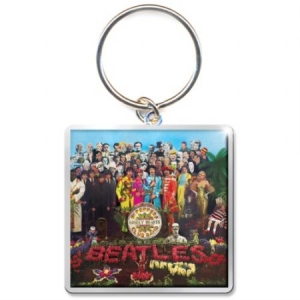 The Beatles - THE BEATLES STANDARD KEYCHAIN: SGT PEPPE i gruppen MERCHANDISE / Nyckelring / Pop-Rock hos Bengans Skivbutik AB (3641000)