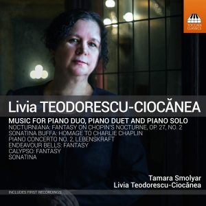 Teodorescu-Ciocanea Livia - Music For Piano Duo, Piano Duet And i gruppen Externt_Lager / Naxoslager hos Bengans Skivbutik AB (3645231)