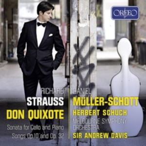 Strauss Richard - Don Quixote & Cello Sonata i gruppen Externt_Lager / Naxoslager hos Bengans Skivbutik AB (3645236)