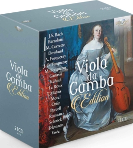 Various - Viola Da Gamba Edition (21 Cd) i gruppen Externt_Lager / Naxoslager hos Bengans Skivbutik AB (3645245)