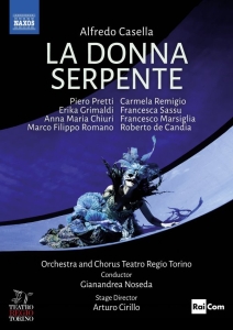 Casella Alfredo - La Donna Serpente (Dvd) i gruppen Externt_Lager / Naxoslager hos Bengans Skivbutik AB (3645516)