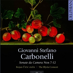 Carbonelli Giovanni - Sonate Da Camera Nos. 7-12 i gruppen Externt_Lager / Naxoslager hos Bengans Skivbutik AB (3645532)