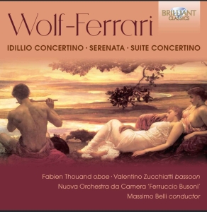 Wolf-Ferrari Ermanno - Idillio Concertino Serenata Suite i gruppen Externt_Lager / Naxoslager hos Bengans Skivbutik AB (3645559)