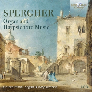 Spergher Ignazio - Organ And Harpsichord Music (3 Cd) i gruppen Externt_Lager / Naxoslager hos Bengans Skivbutik AB (3645564)