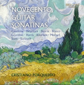 Various - Guitar Sonatinas (4 Cd) i gruppen Externt_Lager / Naxoslager hos Bengans Skivbutik AB (3645572)