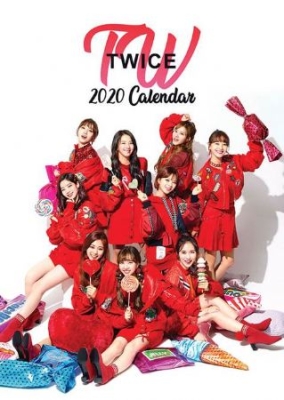 Twice - TWICE 2020 Unofficial Calendar i gruppen Minishops / K-Pop Minishops / Twice hos Bengans Skivbutik AB (3649686)