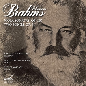 Brahms Johannes - Viola Sonatas & Two Songs i gruppen CD / Nyheter / Klassiskt hos Bengans Skivbutik AB (3650813)
