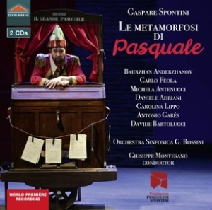 Spontini Gaspare - Le Metamorfosi Di Pasquale i gruppen CD / Nyheter / Klassiskt hos Bengans Skivbutik AB (3650842)
