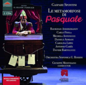 Spontini Gaspare - Le Metamorfosi Di Pasquale i gruppen Externt_Lager / Naxoslager hos Bengans Skivbutik AB (3650842)