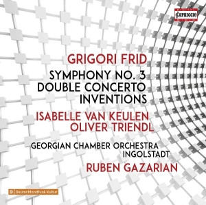 Frid Grigori - Symphony No. 3 Double Concerto In i gruppen Externt_Lager / Naxoslager hos Bengans Skivbutik AB (3651158)
