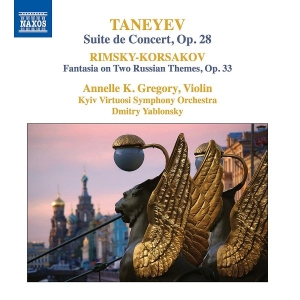 Taneyev Sergey Rimsky-Korsakov N - Suite De Concert Fantasia On Two R i gruppen Externt_Lager / Naxoslager hos Bengans Skivbutik AB (3651191)