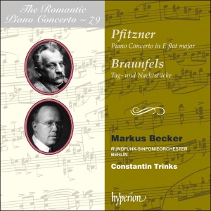 Pfitzner Hans Braunfels Walter - Romantic Piano Concerto, Vol. 79 i gruppen Externt_Lager / Naxoslager hos Bengans Skivbutik AB (3651376)